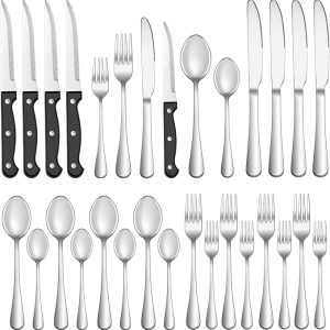 Steel Flatware Set